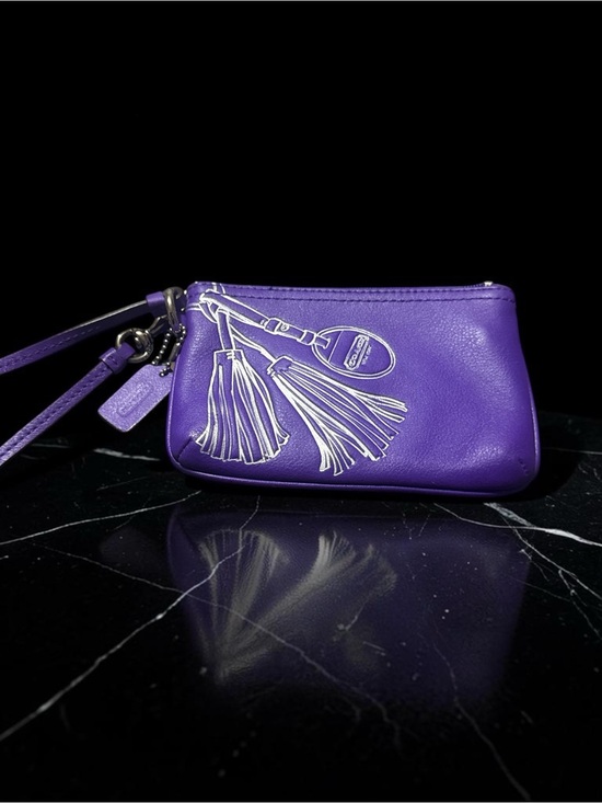 Coach Handbags - Coach Legacy Motif Wristlet - EUC